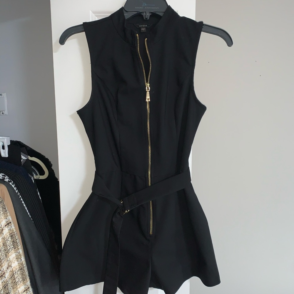 Black Guess Romper